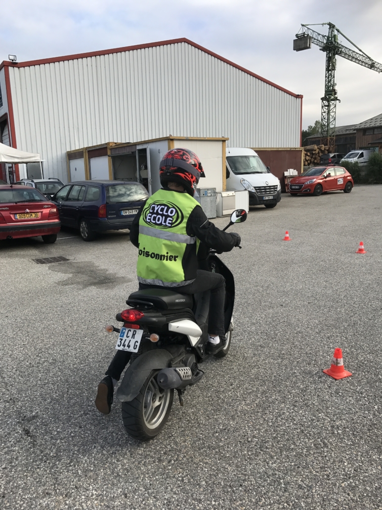 Permis cyclo (AM) avec l’auto-École Croisonnier à Albertville